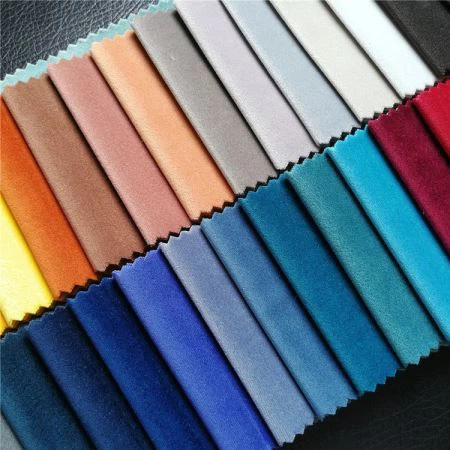 Poliester DTY Fire Câmpie Vopsite în Canapea Fabric Catifea de Catifea